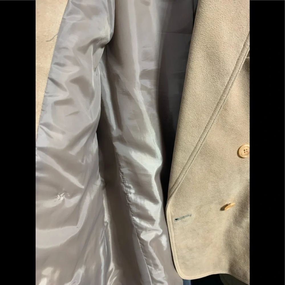 ULTRASUEDE Women 14 Tan Suede Count Romi Ltd. Blazer Jacket Vintage